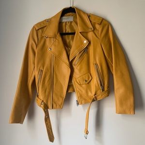 Zara Vegan Leather Jacket